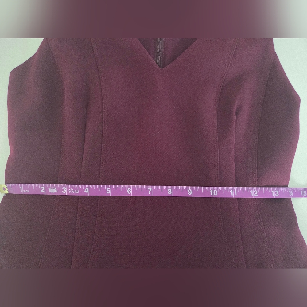Banana Republic Deep Purple Midi Dress - Picture 6 of 9